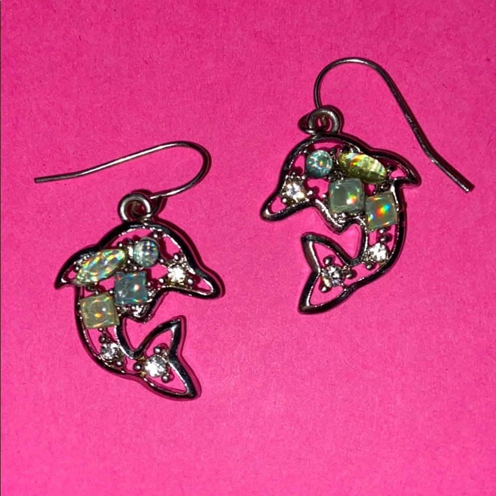Dolphin earrings